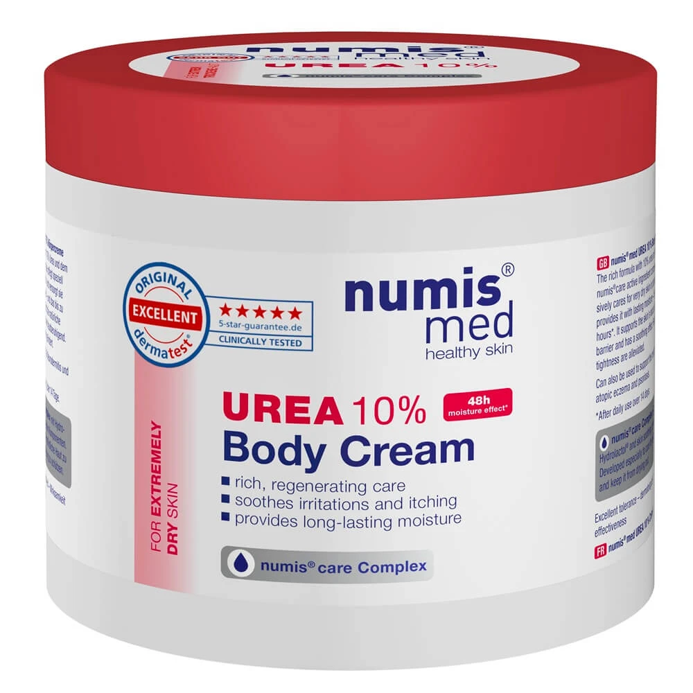 Körpercreme mit Harnstoff 10%, 400 ml, NumisMed