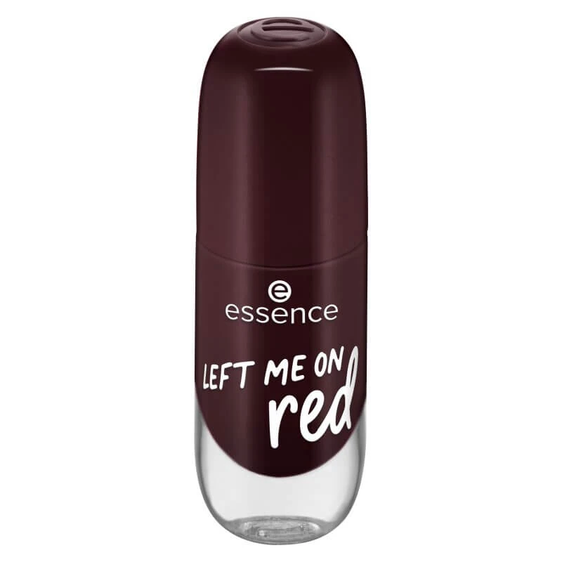 Gel-Nagellack 72 Left Me On Rote Gel-Nagelfarbe, 8 ml, Essence