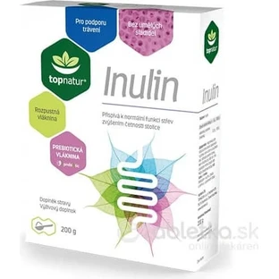 topnatur INULIN Pulver, lösliche Ballaststoffe 1x200 g