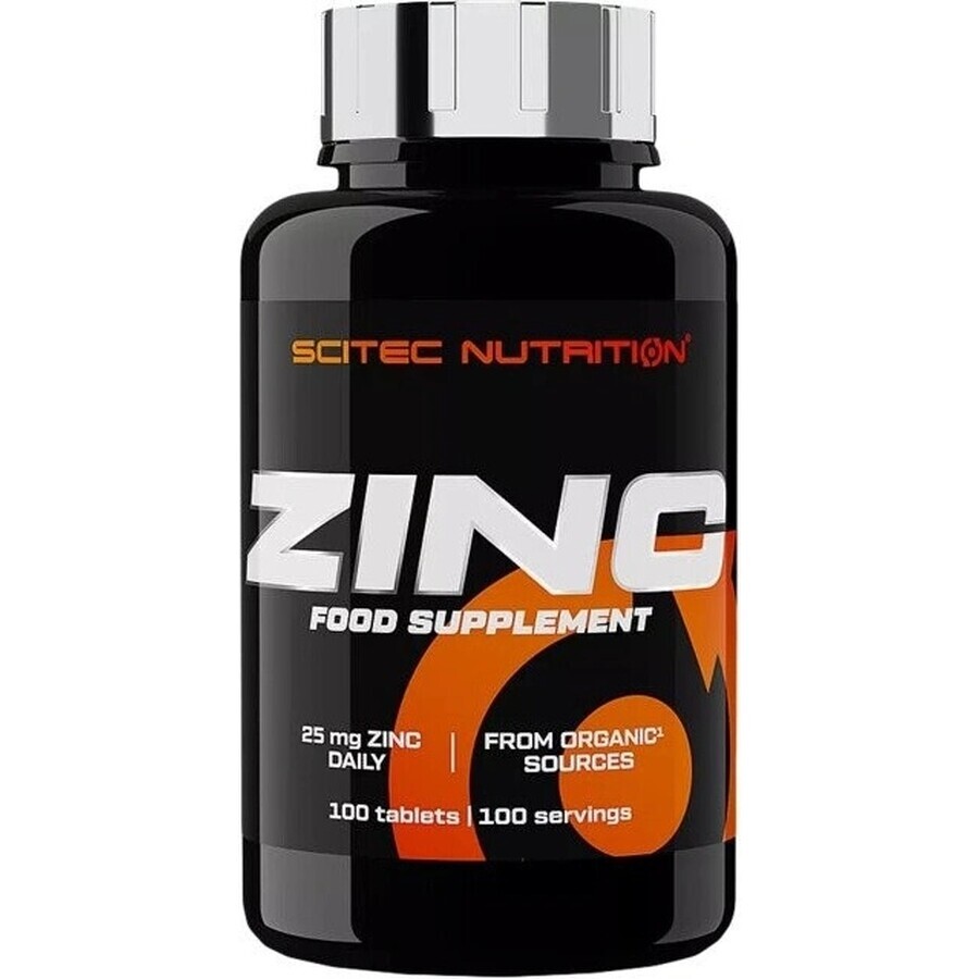 Scitec Nutrition Zink 1×100 tbl, Nahrungsergänzungsmittel