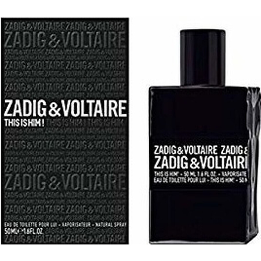 Zadig&Voltaire This Is Him Edt 50ml 1×50 ml, apă de toaletă