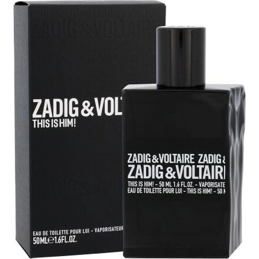 Zadig&Voltaire This Is Him Edt 50ml 1×50 ml, apă de toaletă