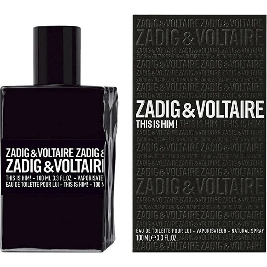 Zadig&Voltaire This Is Him Edt 50ml 1×50 ml, apă de toaletă