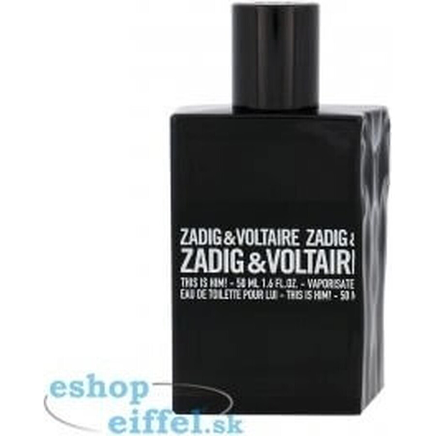 Zadig&Voltaire This Is Him Edt 50ml 1×50 ml, apă de toaletă