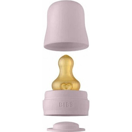 BIBS Slabbenset, set Dusky Lilac 1×1, fles accessoires