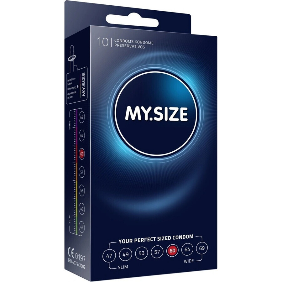 My Size 60 1×10 pcs, condoms