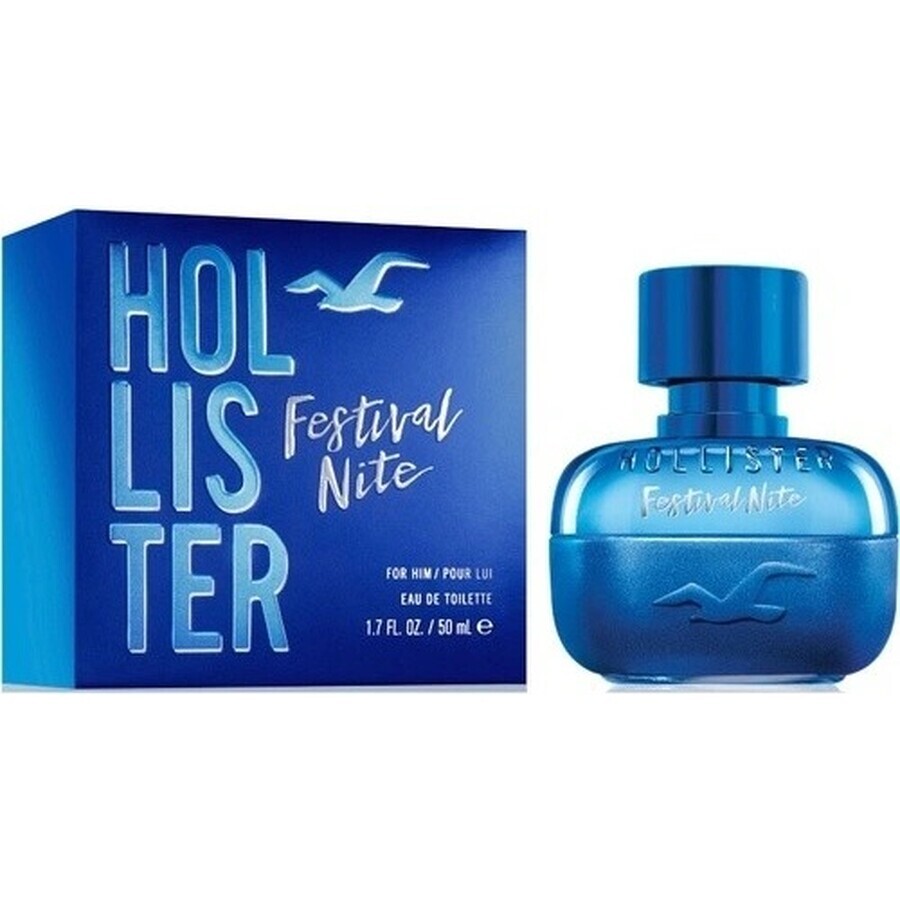 Hollister Festival Nite For Him Edt 100ml 1×100 ml, Eau de Toilette