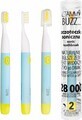 Vitammy Buzz Schallzahnb&#252;rste mit 28.000 Mikrobewegungen, 2 Putzprogramme, Mint/Citron 1&#215;1 St&#252;ck, elektrische Zahnb&#252;rste