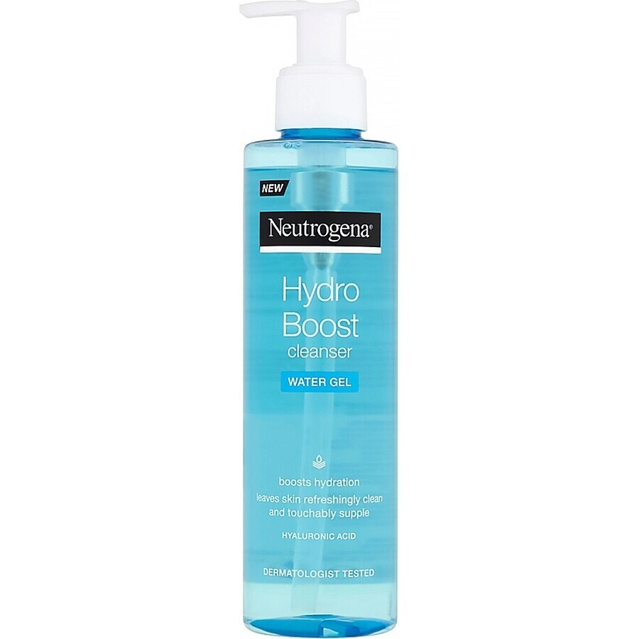 NEUTROGENA® Hydro Boost Gel nettoyant non parfumé 1×200 ml, gel nettoyant