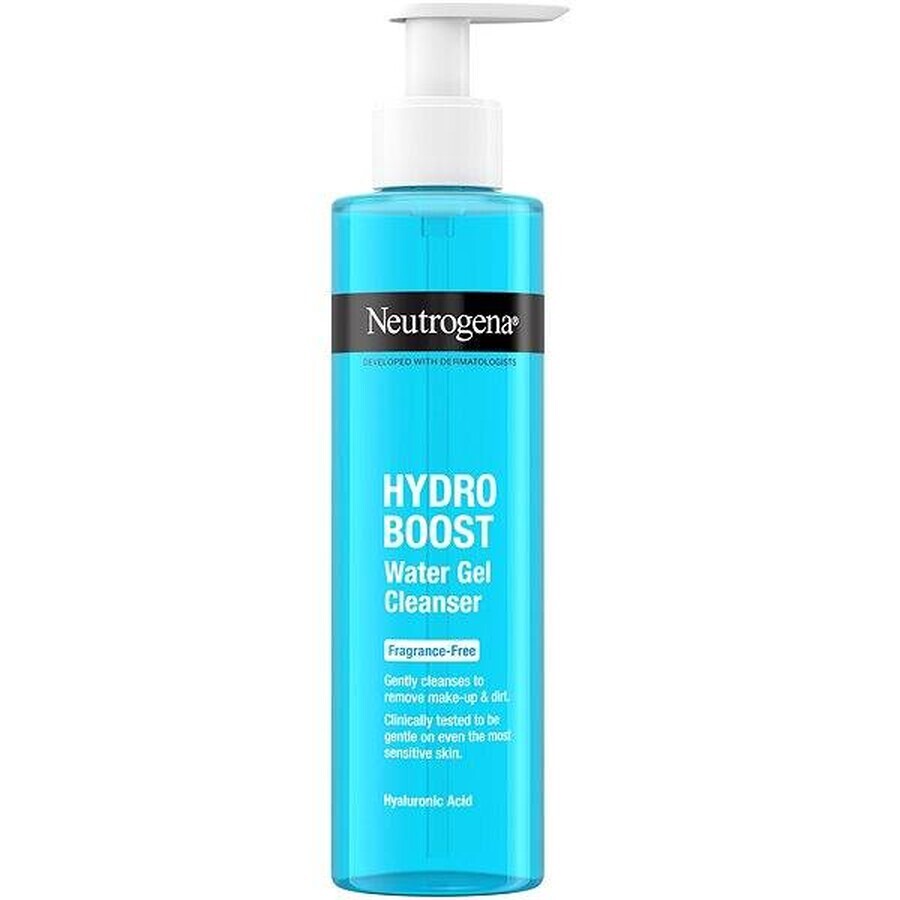 NEUTROGENA® Hydro Boost Gel nettoyant non parfumé 1×200 ml, gel nettoyant