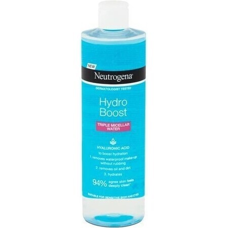 NEUTROGENA® Eau micellaire Hydro Boost 3in1 1x400ml, eau micellaire