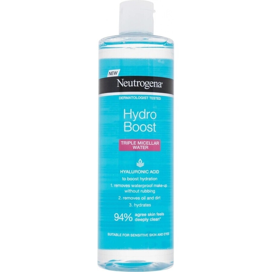 NEUTROGENA® Eau micellaire Hydro Boost 3in1 1x400ml, eau micellaire