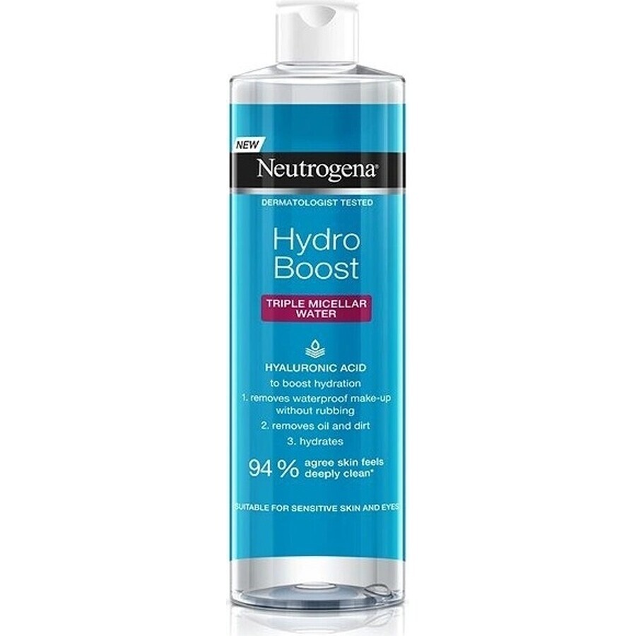 NEUTROGENA® Eau micellaire Hydro Boost 3in1 1x400ml, eau micellaire