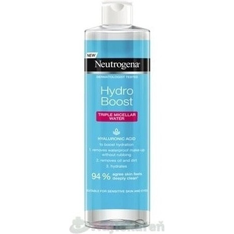 NEUTROGENA® Eau micellaire Hydro Boost 3in1 1x400ml, eau micellaire