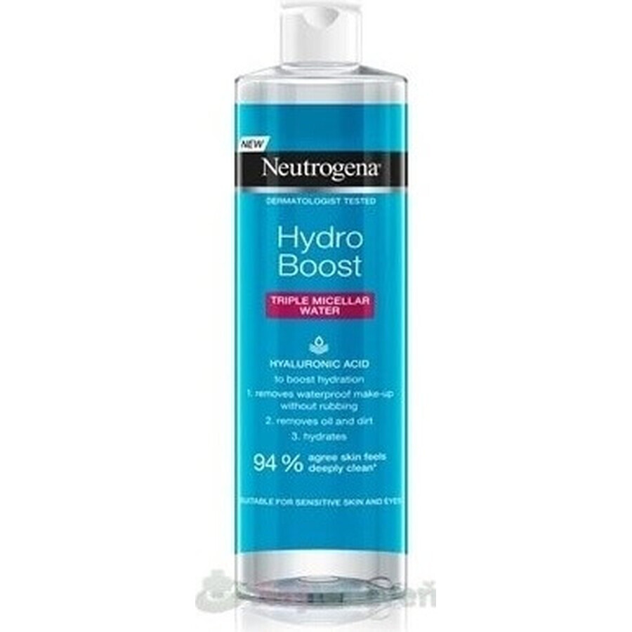 NEUTROGENA® Eau micellaire Hydro Boost 3in1 1x400ml, eau micellaire