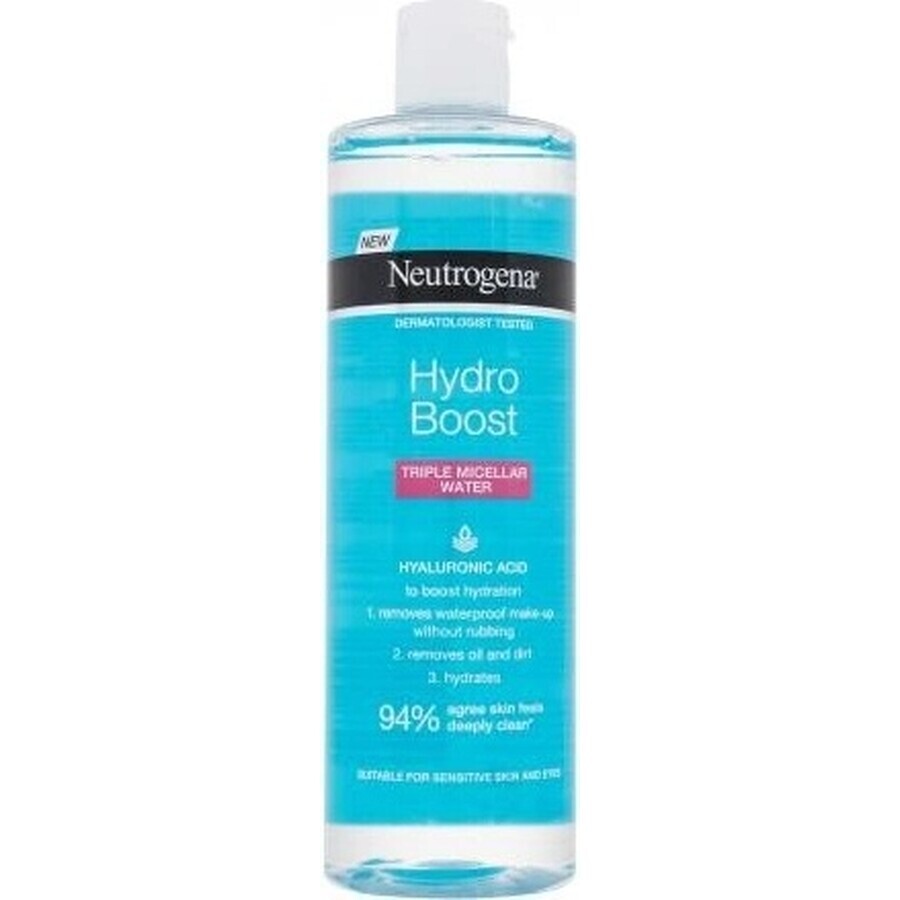 NEUTROGENA® Eau micellaire Hydro Boost 3in1 1x400ml, eau micellaire