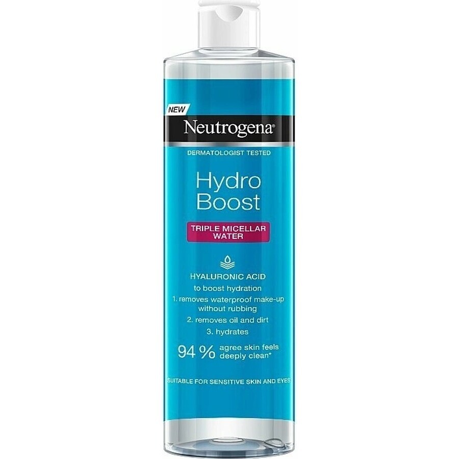 NEUTROGENA® Eau micellaire Hydro Boost 3in1 1x400ml, eau micellaire