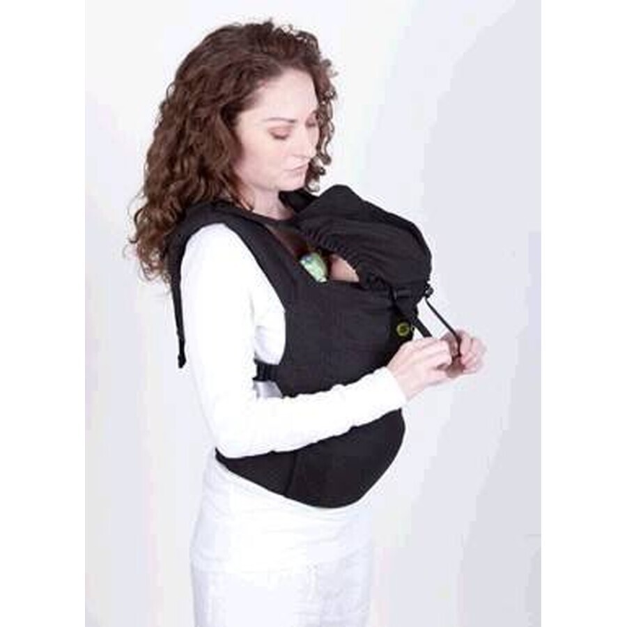 BOBA Baby Carrier/Scarf Wrap Bamboo Light Grey 1×1 buc, fabricat din amestec de bambus