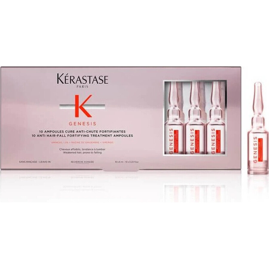 Kérastase Intensivkur für schwaches, zu Haarausfall neigendes Haar Genesis 1×6 ml, Intensivkur für schwaches Haar