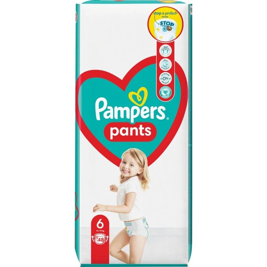 Pampers Pants GP S6 48 buc (15+kg) 1×48 buc