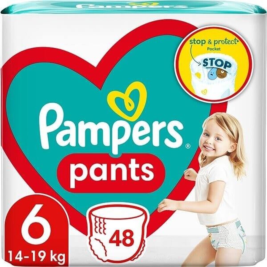 Pampers Pants GP S6 48 buc (15+kg) 1×48 buc