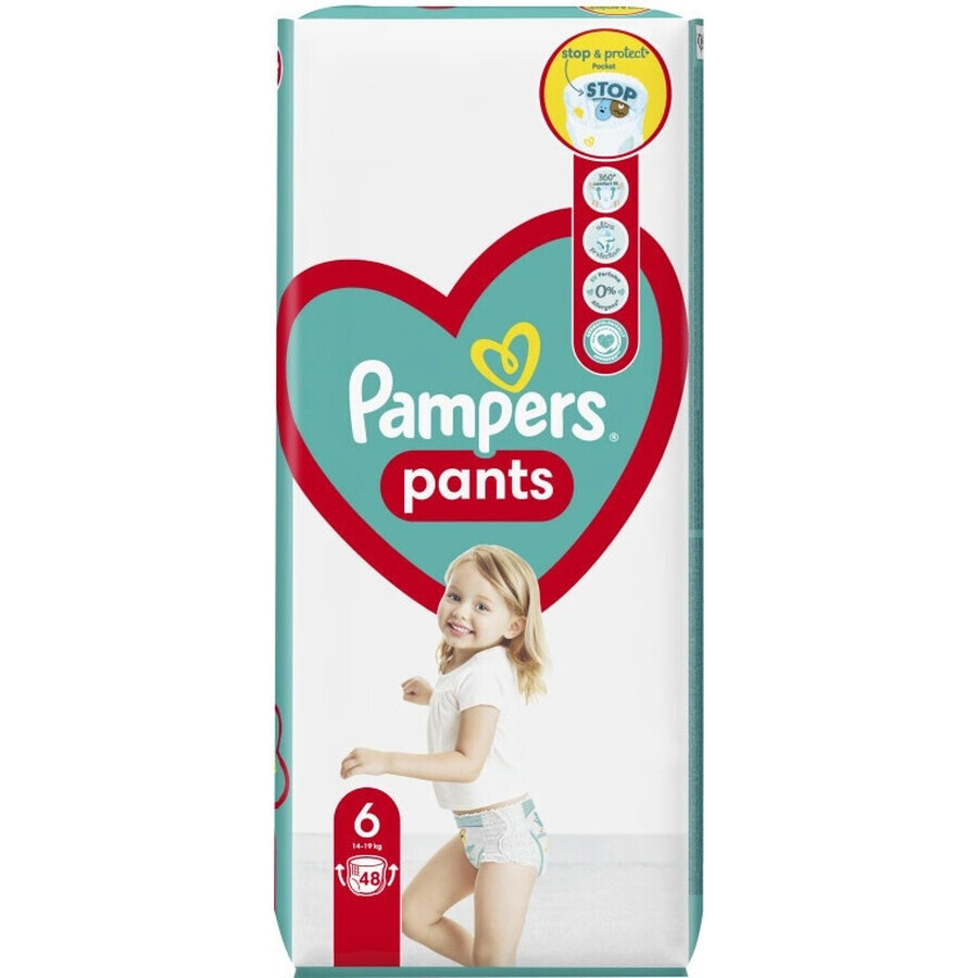 Pampers Pants GP S6 48 buc (15+kg) 1×48 buc