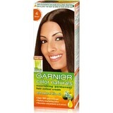 Garnier Color Naturals tinte permanente 4 Castaño Medio 1×1 pieza, color de pelo