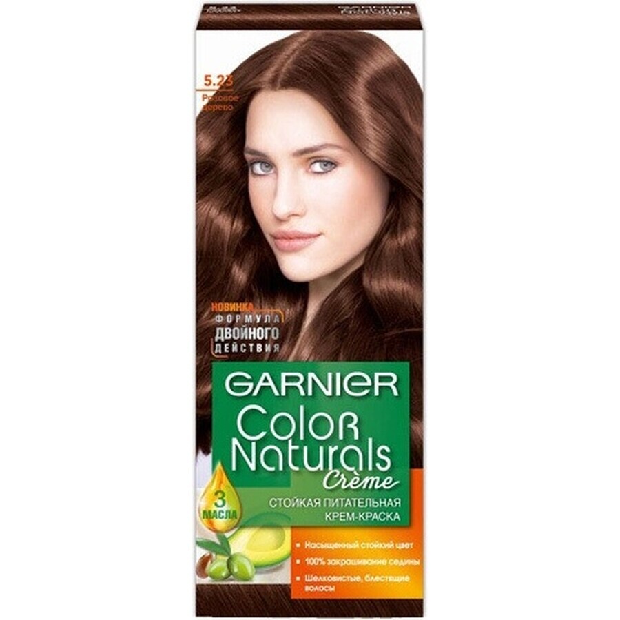 Garnier Color Naturals tinte permanente 4 Castaño Medio 1×1 pieza, color de pelo