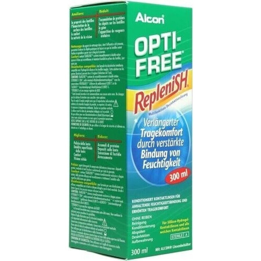 OPTI-FREE REPLENISH 1×300 ml, solution