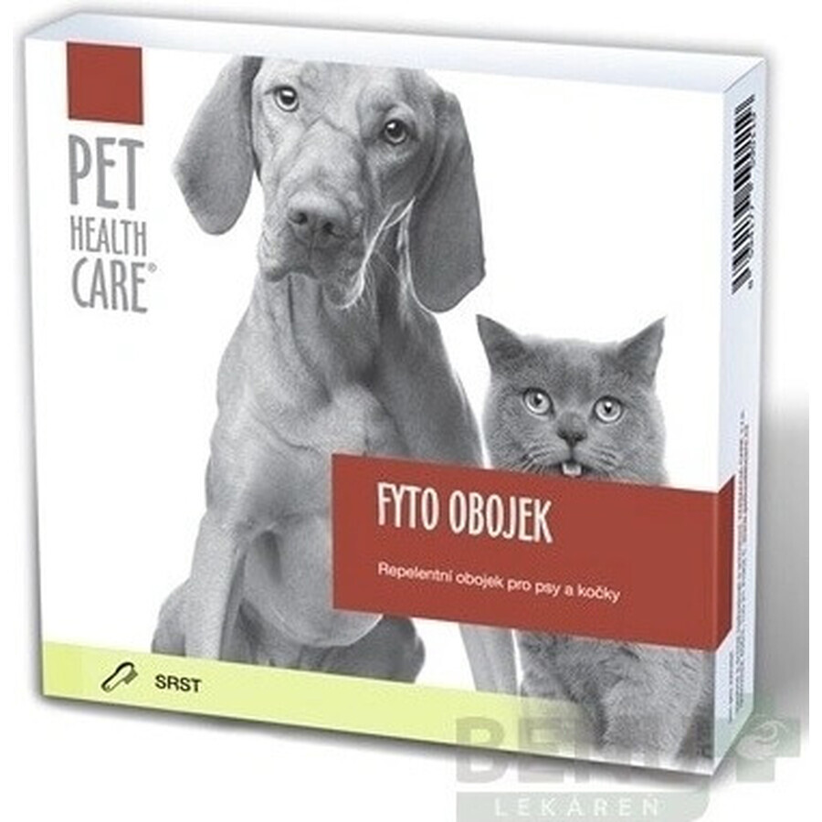 PET HEALTH CARE FYTO COLLAR FORTE 1×1 pc, Halsband zur Abwehr von Hunden und Katzen