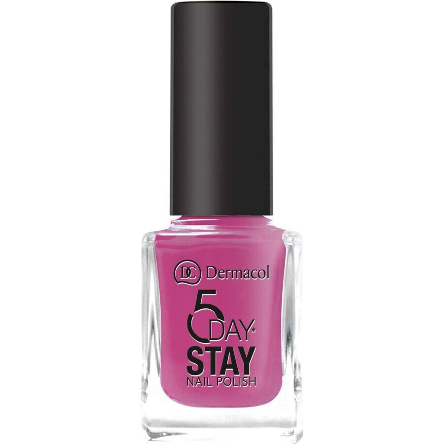 Dermacol Langhoudende Nagellak 5 Days Stay No.17 Pink Affair 1×11 ml, nagellak