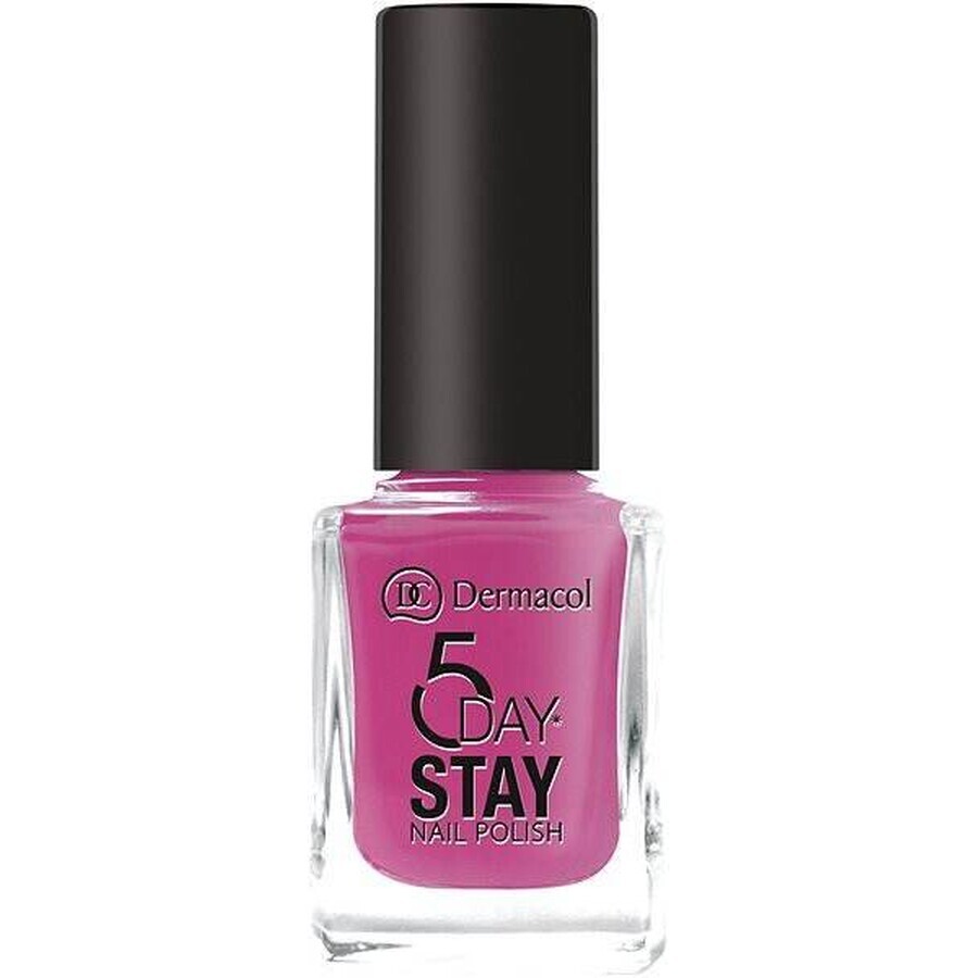 Dermacol Langhoudende Nagellak 5 Days Stay No.17 Pink Affair 1×11 ml, nagellak