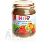 HiPP Integratore di frutta Mele con frutti di bosco 1×125 g, integratore di frutta per bambini