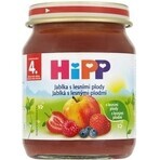 HiPP Integratore di frutta Mele con frutti di bosco 1×125 g, integratore di frutta per bambini