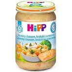 HiPP Pasta met zalm, broccoli en room uit het Verenigd Koninkrijk. 14 maanden 1×250 g, babyhapje