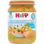 HiPP Pasta met zalm, broccoli en room uit het Verenigd Koninkrijk. 14 maanden 1×250 g, babyhapje