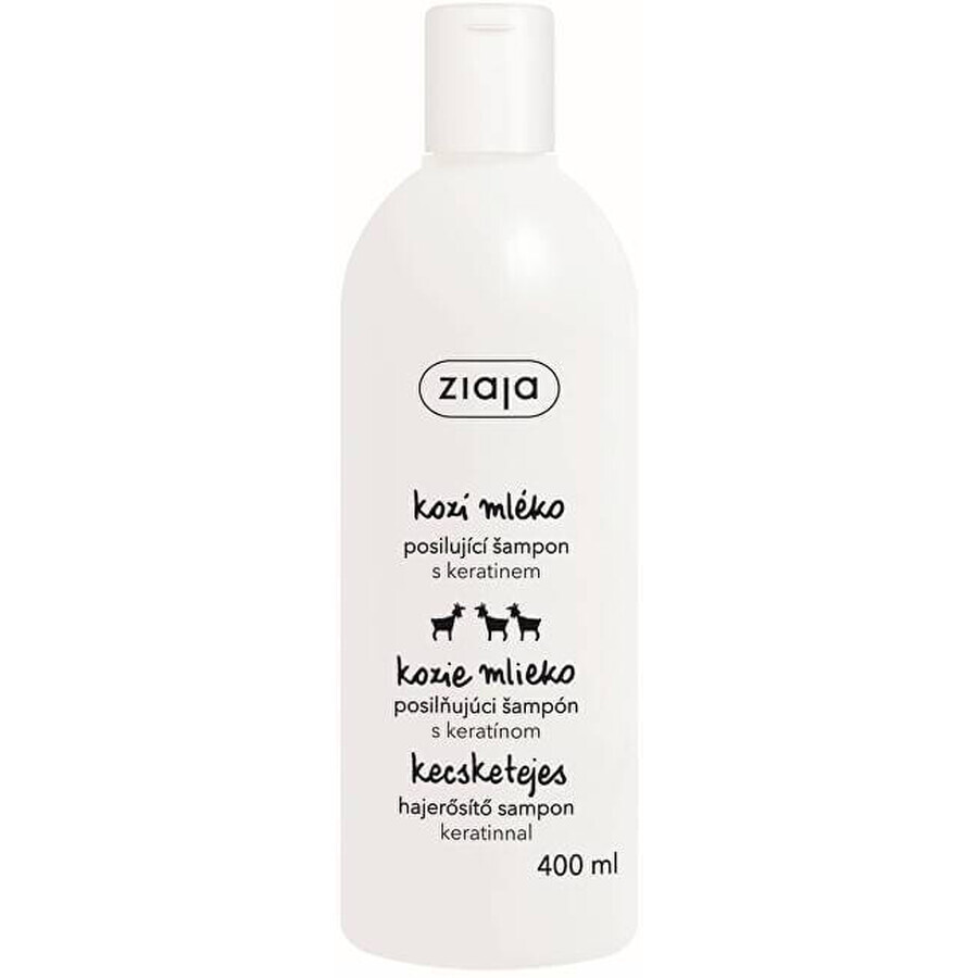 Ziaja - strengthening shampoo with keratin and goat milk protein 1×400 ml