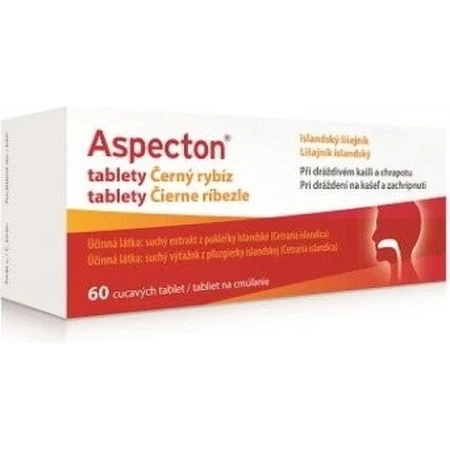 Aspecton Cassis comprimés 60 tbl, complément alimentaire