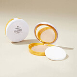 Heliocare 360° Oil-Free Compact Pearl 1×10 gr, photo makeup