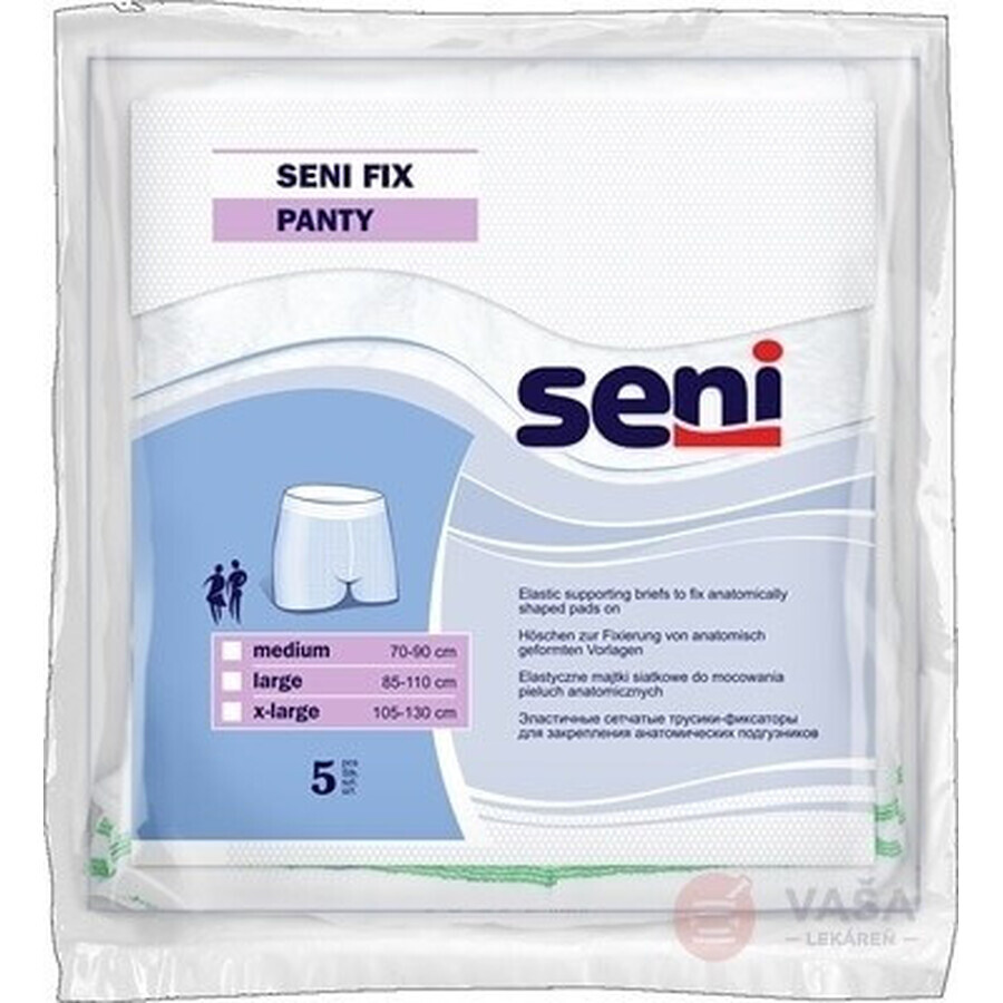 Seni FIX PANTY Slip elasticizzato grande (circonferenza 85-120 cm) 1x5 pz.