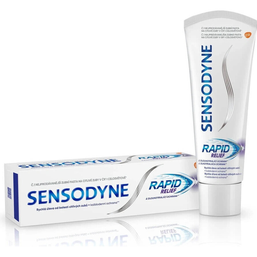 Sensodyne Rapid 1x75 ml, toothpaste for sensitive toothache