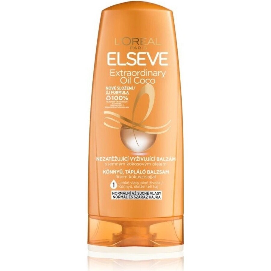 L'Oréal Paris Elseve Elseve Extraordinary Oil Balm, 200 ml 1×200 ml, for dry hair