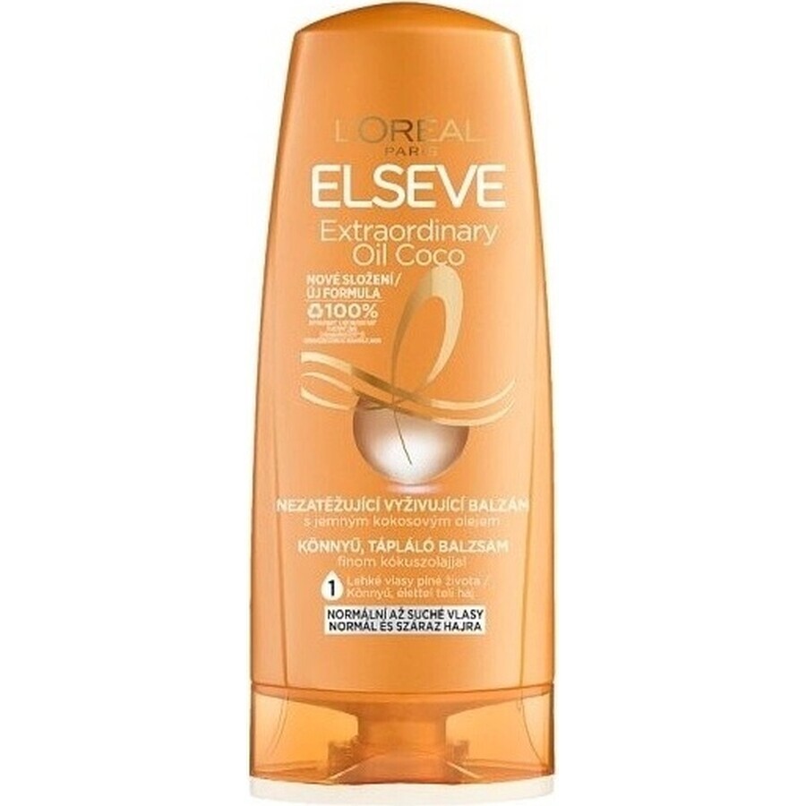 L'Oréal Paris Elseve Elseve Extraordinary Oil Balm, 200 ml 1×200 ml, for dry hair