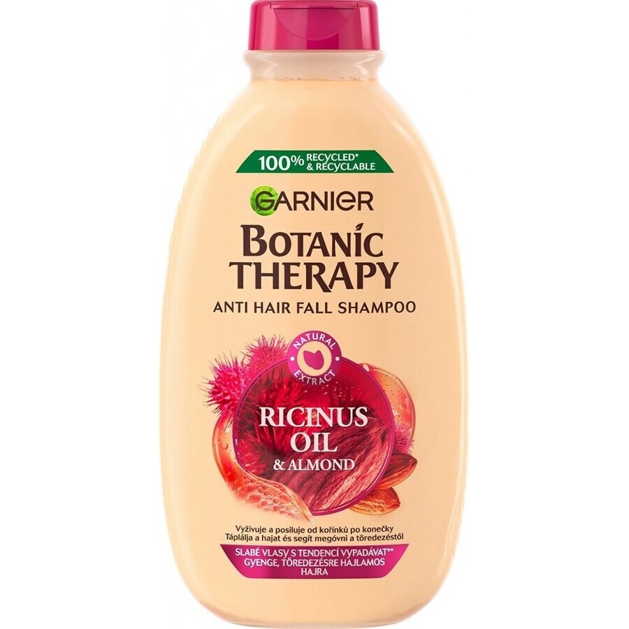 Garnier TERAPIA BOTÁNICA ACEITE DE RICINUS CHAMPÚ 1×450 ml, champú