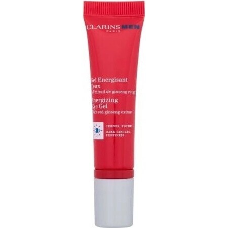 Clarins Energizing Eye Gel Men 1×15 ml, gel pour les yeux, Clarins