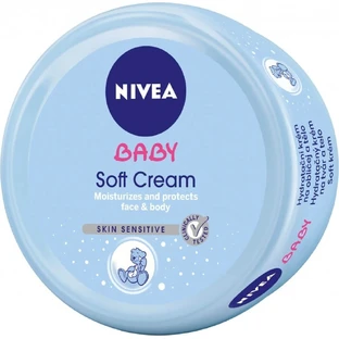 Nivea Baby Face and Body Cream 1×200 ml, crème