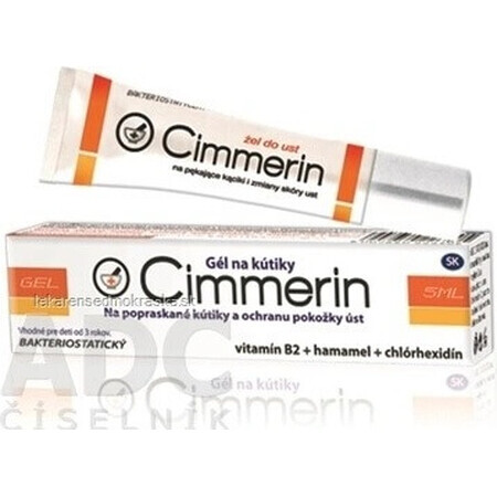 CIMMERIN 1×100 ml, Gel für Ecken und Lippenschutz