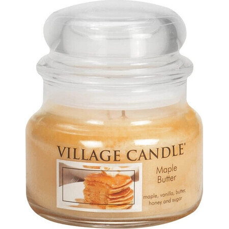 Village Candle Vela perfumada en vidrio - Maple Butter - Sirope de arce, mediana 1×1 ud, vela perfumada