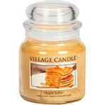 Village Candle Vela perfumada en vidrio - Maple Butter - Sirope de arce, mediana 1×1 ud, vela perfumada