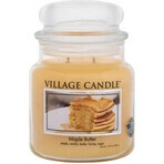 Village Candle Vela perfumada en vidrio - Maple Butter - Sirope de arce, mediana 1×1 ud, vela perfumada